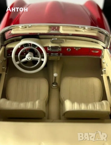 Norev Mercedes-Benz 190 SL 1957 1/18 183537, снимка 4 - Колекции - 54063734