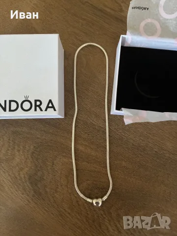 Pandora Колие Любов, снимка 4 - Колиета, медальони, синджири - 55609333