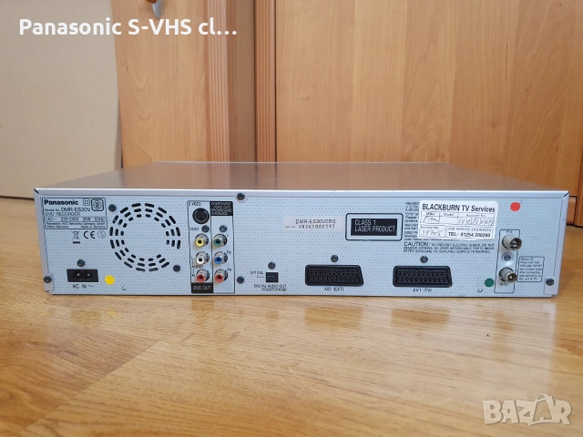 Panasonic DMR-ES30V VHS-DVD recorder, снимка 9 - Плейъри, домашно кино, прожектори - 55247294