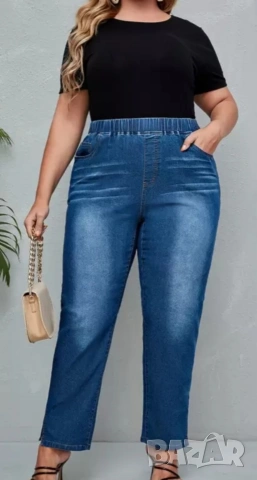 Макси еластични летни дънки , снимка 3 - Дънки - 54234496