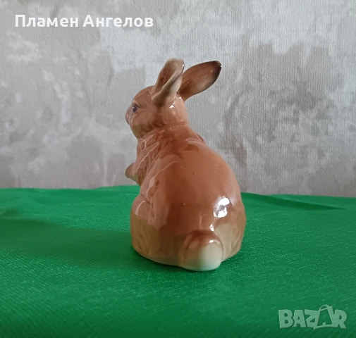 Винтидж порцеланова фигурка зайче Goebel , снимка 5 - Колекции - 54745181