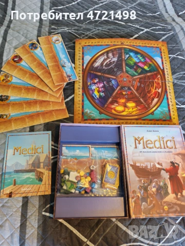 Настолна игра - Medici (Като нова), снимка 2 - Настолни игри - 54721073