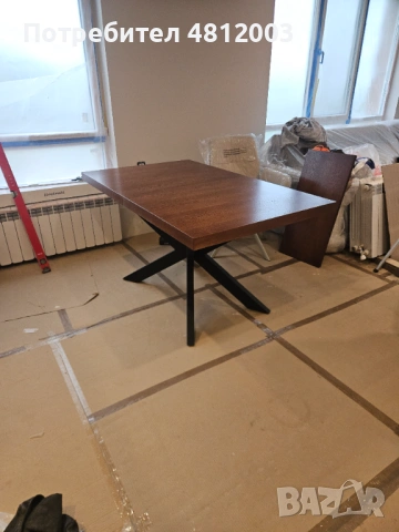 Продавам трапезна маса 140х85. Неизползвана, снимка 2 - Маси - 54357062
