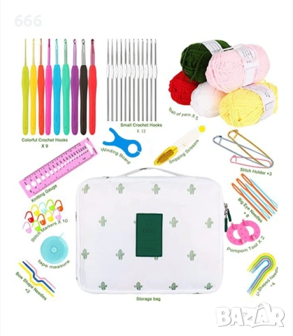 Комплект за плетене на една кука, снимка 5 - Други стоки за дома - 54106241