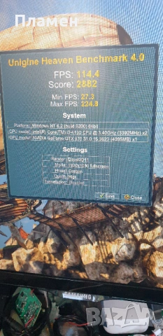 Видео карта Asus Strix GeForce GTX 970 DirectCU II OC 4GB, снимка 10 - Видеокарти - 54364327