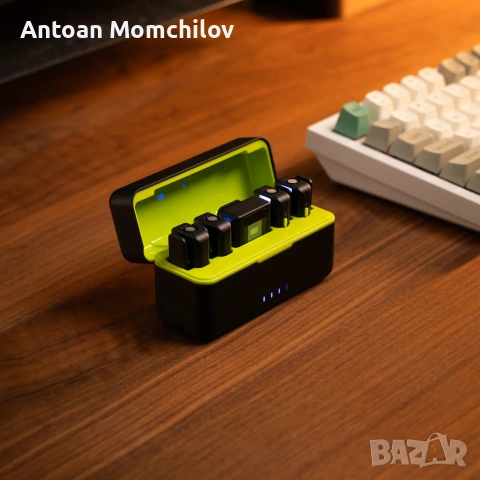 Безжичен микрофон FULAIM X6S 2 Mic комплект, снимка 7 - Микрофони - 54963832