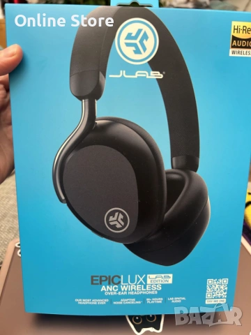 JLab Epic Lux Lab Edition безжични слушалки с активно шумопотискане ANC, снимка 9 - Bluetooth слушалки - 54169951