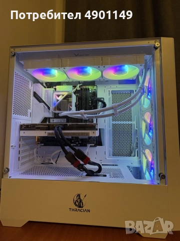 Геймърски компютър Intel Core i7-14700KF | RTX 5070 12GB GDDR7 | 16GB RAM | 1TB SSD | Гаранция, снимка 2 - Геймърски - 55451574