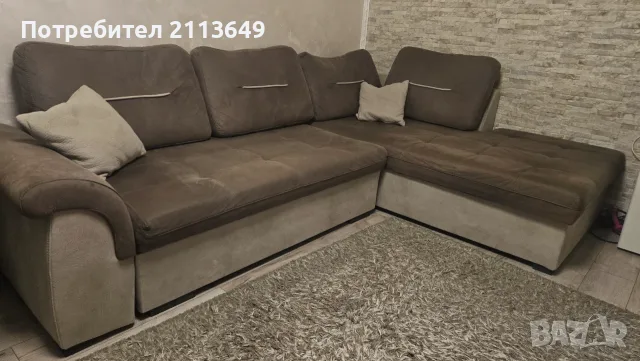 Холен Ъгъл с опция сън, снимка 2 - Дивани и мека мебел - 55428074