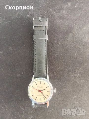 Мъжки часовник - KIENZLE - 7 РУБИНА - SHOCKPROOF - Германия, снимка 3 - Джобни - 46794100