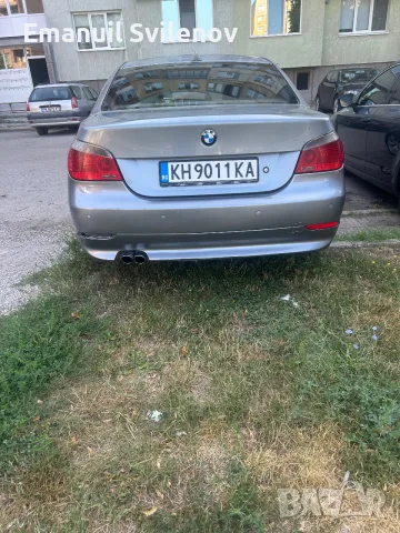 BMW E60 520i | 2.2 бензин | 170 к.с. | 2004 г.  По автомобила е извършена сериозна подмяна на части , снимка 3 - Автомобили и джипове - 55602523