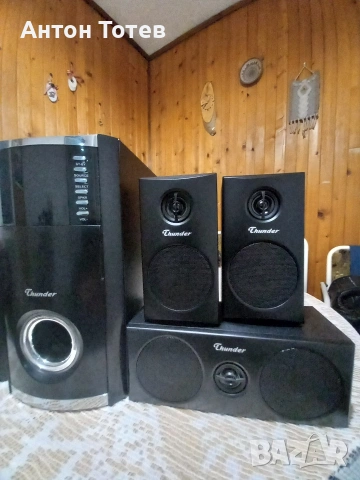 thunder THS-C531S система 5.1 , снимка 3 - Плейъри, домашно кино, прожектори - 54064482