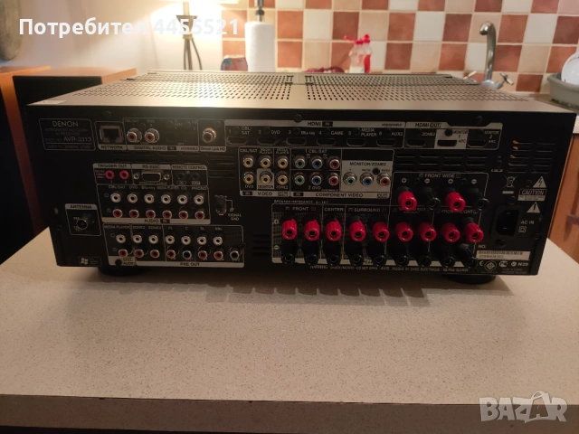 Denon AVR 3313, снимка 3 - Ресийвъри, усилватели, смесителни пултове - 54666371