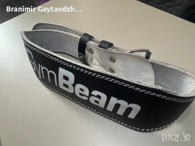 Колан за вдигане на тежести - GymBeam, снимка 2 - Фитнес уреди - 54567678