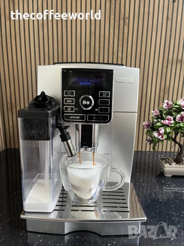 Delonghi ECAM 25.462.S - Перфектно състояние с1 година гаранция!, снимка 5 - Кафемашини - 55415363