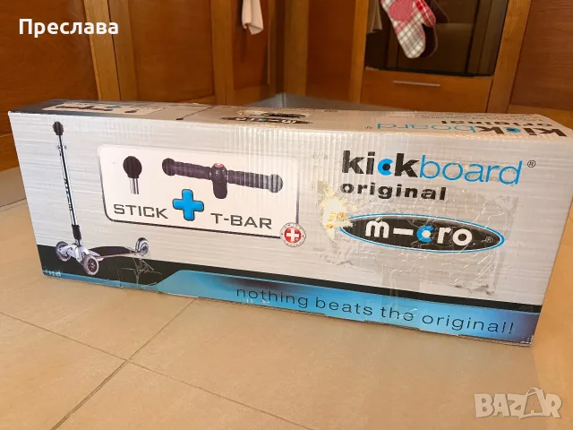 Тротинетка Micro Kickboard Original до 100 кг., снимка 7 - Скутери и тротинетки - 55549579