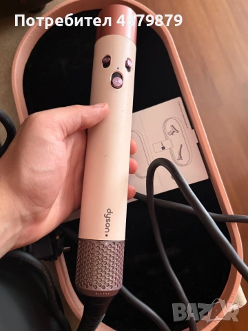 Dyson-Airwrap Multi-Styler Complete Long в цвета Ceramic Pink / Rose Gold (ограничено издание)., снимка 3 - Друга електроника - 55212485