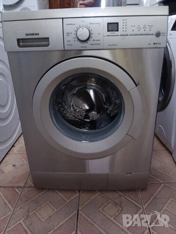 Иноксова пералня Сименс Siemens IQ 300 A+++ 8кг Made in Germany 2 години гаранция!, снимка 2 - Перални - 54706992