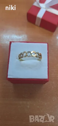 Дамски златни пръстени 14к, снимка 13 - Пръстени - 55400574