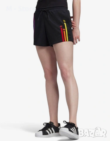 Дамски къси панталонки ADIDAS Originals Tricot Shorts Black