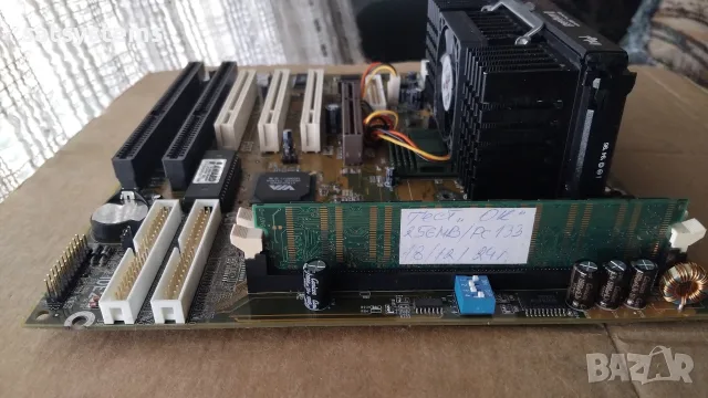 Дънна платка SuperPower SP-6BV-133 Slot 1 CPU+RAM, снимка 3 - Дънни платки - 55335371