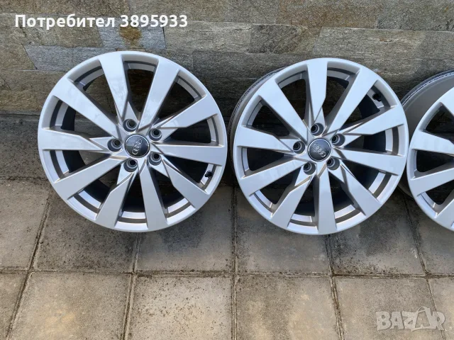 Оригиналн джанти на Audi VW Skoda Seat 17”, снимка 2 - Гуми и джанти - 55317831