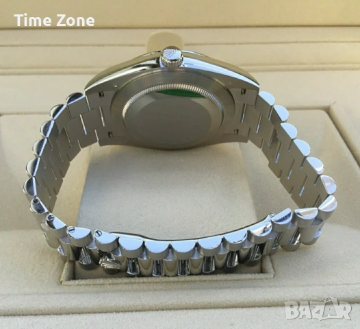 Rolex Day-Date 40mm President White Gold Black Dial Automatic Мъжки/ Унисекс Различни Варианти, снимка 5 - Мъжки - 54047749