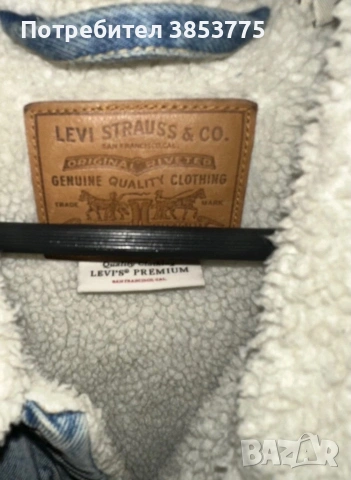 Дънково яке Levi’s, снимка 3 - Якета - 54930557