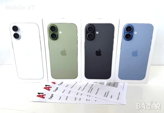 НОВ! iPhone 17 256GB Black / White / Sage / Blue / Lavender 2г.ГАРАНЦИЯ!, снимка 3 - Apple iPhone - 54600900