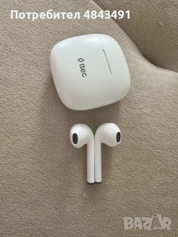 Безжични слушалки TTEC Mode 2KM145B Bluetooth 5.3 TWS, снимка 4 - Безжични слушалки - 55606697
