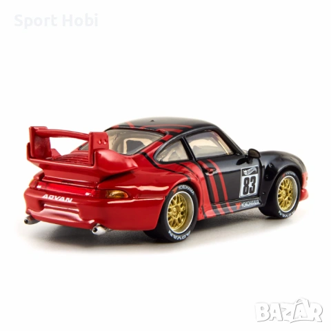 Hot Wheels Elite 64 Porsche 911 GT2 , снимка 4 - Колекции - 52710462