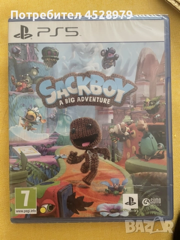 PS5 Sackboy a big adventure 
