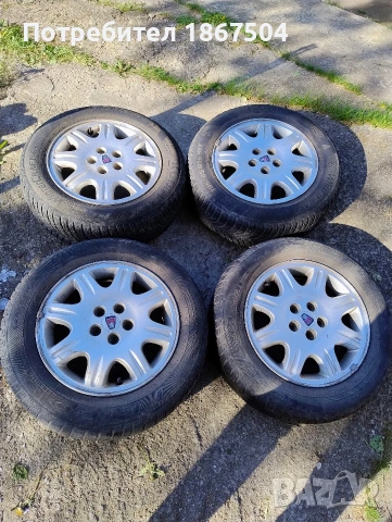 зимни гуми с джанти за rover 75, снимка 6 - Гуми и джанти - 54337067