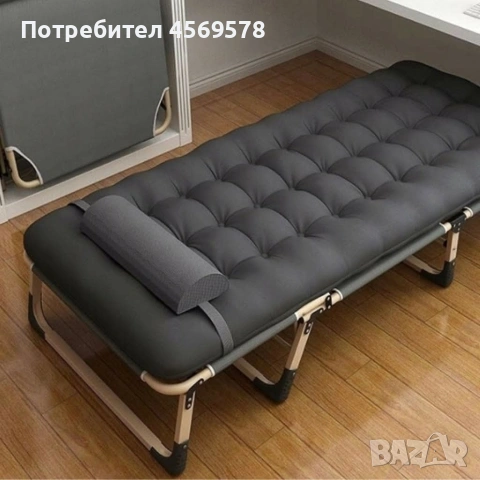 Сгъваемо къмпинг легло и градински шезлонг 2в1, снимка 3 - Градински мебели, декорация  - 54819869