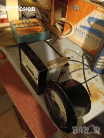 Ретро руски волтметри , снимка 3 - Антикварни и старинни предмети - 54022971