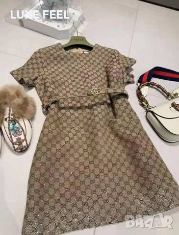Gucci ⚜️Дамска Рокля М,L р.