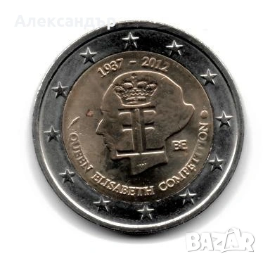 Белгия 2 евро, 2012 75 години музикален конкурс Кралица Елизабет