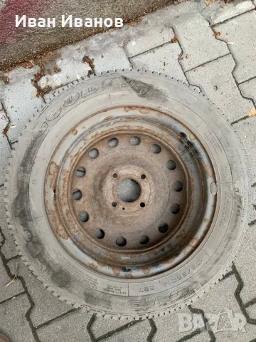 Резервна гума с джанта Goodyear GT3 175/65 R14 82 T, DOT 1104, снимка 3 - Гуми и джанти - 55332759