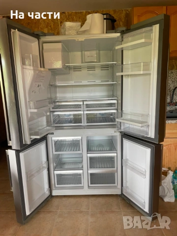 Четирикрилен хладилник SMEG FQ75XPED за части / ремонт, снимка 5 - Хладилници - 54879116