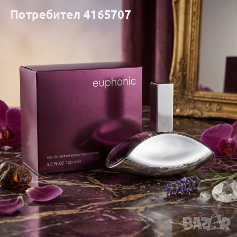 Дамски парфюм Euphonic, 100мл - Екзотична черна орхидея и махагон, снимка 5 - Дамски парфюми - 53965389