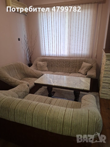 Продавам холна гарнитура, снимка 3 - Дивани и мека мебел - 54226156