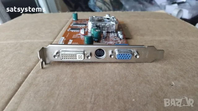 Видео карта ATi Radeon Asus A9550GE 128MB DDR 128bit AGP, снимка 2 - Видеокарти - 55335727