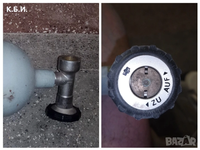 Продавам метални бутилкаи 2 броя - 4L - 200 BAR - АТМОСФЕРИ работно налягане, снимка 9 - Въздушно оръжие - 54480733