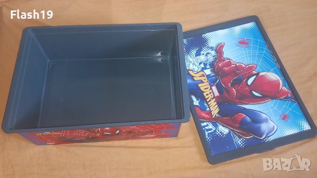 Пластмасова кутия Спайдърмен (Spider-Man) с капак