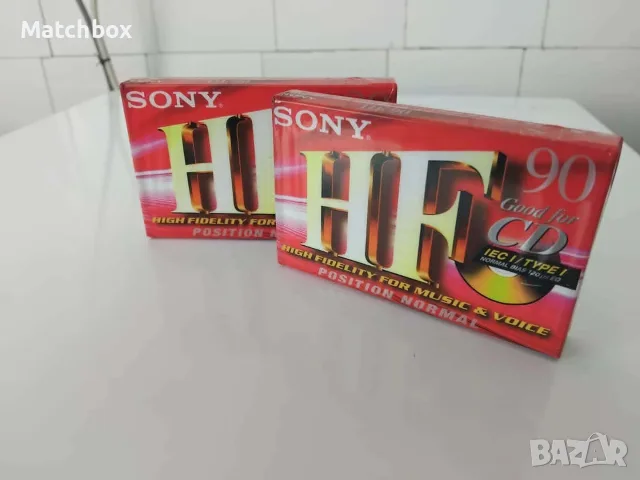 Аудио касети SONY 90 НОВИ, снимка 2 - Аудио касети - 55329598