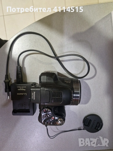 Цифров фотоапарат Panasonic Lumix, снимка 4 - Батерии, зарядни - 54329062
