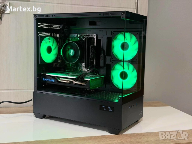 Геймърски компютър Ryzen 5 2400G,RX570, 8GB RAM, снимка 5 - Геймърски - 55191717