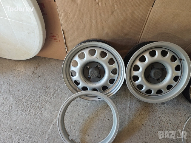 Джанти Vw Фолксваген 15 цола, снимка 2 - Гуми и джанти - 54309130