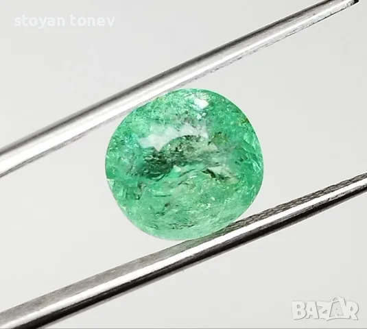Естествен Неонов Параиба Турмалин 2.96 карата с Топ Сертификат от GAL NYC!, снимка 9 - Други - 55469186