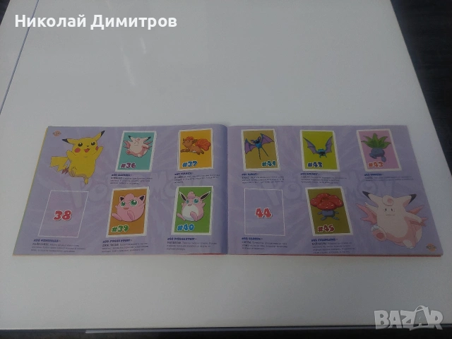 Pokemon Албум Chipita 2001, снимка 7 - Колекции - 54592692